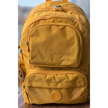 Nemo Bags Sarı Orta Boy Sırt Çantası Okul Çantası Laptop ve Seyahat Çantası Su Geçirmez Spor