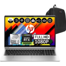 Hp Probook 450 G10 Intel Core I5 1335U 64GB 512GB SSD RTX2050-4GB Freedos 15.6" Fhd Taşınabilir Bilgisayar 8A563EAF14 + Weblegelsin Çanta