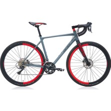 Peugeot Carraro Gravel G0 Gravel Bisiklet Mat Mavi-Açık Yeşil (S/50CM)