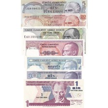 Eski Kağıt Para Koleksiyonu Başlangıç Seti (Karma)