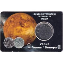 Benim Koleksiyonum 2022 Güneş Sistemindeki Gezegenler Serisi "venüs" Hatıra Para Özel Kitinde