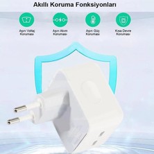 Technio 35W Çift usb-C Girişli Ios Android Uyumlu Hızlı Şarj Adaptör Başlık