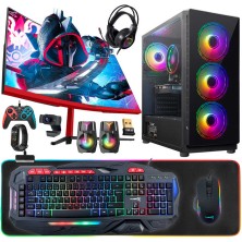 Turbox TX5026 Intel Core I5 9400F 16GB 1tb SSD 4gb RX560 Gddr5 27 Curved Freedos Oyuncu Bilgisayarı