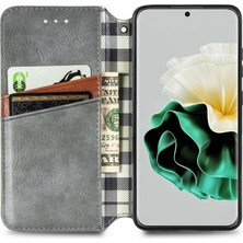 Yihang Boutique Huawei P60 Cüzdan Kılıfı ile Uyumlu, Kart Tutuculu, Pu Deri Flip Kickstand Kapak (Yurt Dışından)