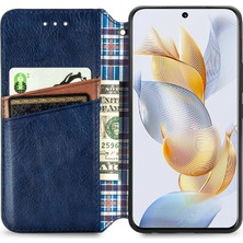 Yihang Boutique Honor 90 5g Cüzdan Kılıfı ile Uyumlu, Kart Tutuculu, Pu Deri Flip Kickstand Kapak (Yurt Dışından)