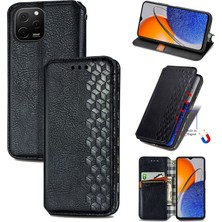 Yihang Boutique Huawei Nova Y61 Cüzdan Kılıfı ile Uyumlu, Kart Tutuculu, Pu Deri Flip Kickstand Kapak (Yurt Dışından)