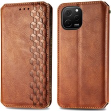 Yihang Boutique Huawei Nova Y61 Cüzdan Kılıfı ile Uyumlu, Kart Tutuculu, Pu Deri Flip Kickstand Kapak (Yurt Dışından)