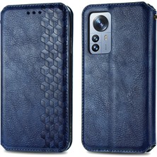 Yihang Boutique Xiaomi 12 Pro Cüzdan Kılıfı ile Uyumlu, Kart Tutuculu, Pu Deri Flip Kickstand Kapak (Yurt Dışından)