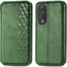 Yihang Boutique Honor 90 5g Cüzdan Kılıfı ile Uyumlu, Kart Tutuculu, Pu Deri Flip Kickstand Kapak (Yurt Dışından)