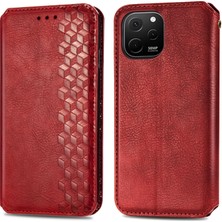 Yihang Boutique Huawei Nova Y61 Cüzdan Kılıfı ile Uyumlu, Kart Tutuculu, Pu Deri Flip Kickstand Kapak (Yurt Dışından)