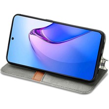 Yihang Boutique Oppo Reno 8 Pro Cüzdan Kılıfı ile Uyumlu, Kart Tutuculu, Pu Deri Flip Kickstand Kapak (Yurt Dışından)