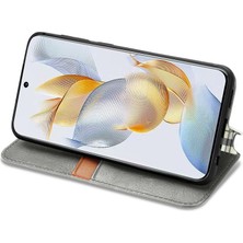 Yihang Boutique Honor 90 5g Cüzdan Kılıfı ile Uyumlu, Kart Tutuculu, Pu Deri Flip Kickstand Kapak (Yurt Dışından)