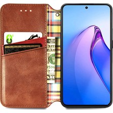 Yihang Boutique Oppo Reno 8 Pro Cüzdan Kılıfı ile Uyumlu, Kart Tutuculu, Pu Deri Flip Kickstand Kapak (Yurt Dışından)