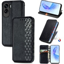 Yihang Boutique Honor 90 Lite Cüzdan Kılıfı ile Uyumlu, Kart Tutuculu, Pu Deri Flip Kickstand Kapak (Yurt Dışından)