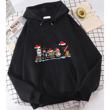 Populus Star Wars Happy New Year Kapşonlu Sweatshirt