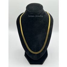 Arnes Jewelry Çelik Italyan Ezme Kolye