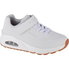 Skechers Uno-Air Blitz Büyük Erkek Çocuk Beyaz Sneakers 403673L Wht