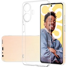 Caseart Realme C55 Kapak Kamera Korumalı Süper Silikon Şeffaf Kılıf