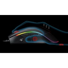 Canpay Profesyonel Gaming Oyuncu Mouse (Keskin Nişancı Tuşu, 11 Modlu Rgb LED Işık,programlanabilir Makro)