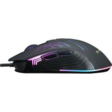 Canpay Profesyonel Oyuncular Için 7 Tuşlu Rgb LED Aydınlatmalı, Pro Gaming Oyuncu Mouse (1.7 Metre Kablo)