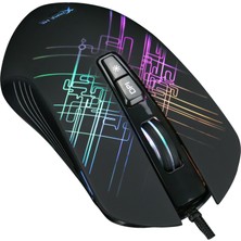 Canpay Profesyonel Oyuncular Için 7 Tuşlu Rgb LED Aydınlatmalı, Pro Gaming Oyuncu Mouse (1.7 Metre Kablo)