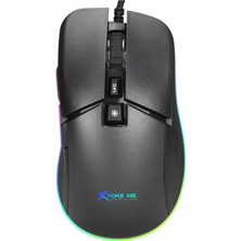 Canpay Gaming Oyuncu Mouse, (7 Çeşit Rgb Aydınlatma,1.6 Metre Kablo, Ileri ve Geri  Tuşu, 6400 Dpı Ayarı)