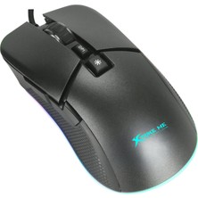 Canpay Gaming Oyuncu Mouse, (7 Çeşit Rgb Aydınlatma,1.6 Metre Kablo, Ileri ve Geri  Tuşu, 6400 Dpı Ayarı)