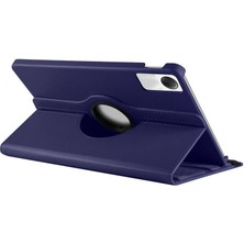 Wowacs Xiaomi Redmi Pad Se 11 Inç ile Uyumlu 360° Dönebilen Standlı Tablet Kılıfı Lacivert
