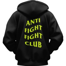 Antifight Neon Hoodie Kapüşonlu Sweatshirt