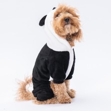 Pettrend Panda Peluş Tulum Kedi Köpek Tulumu Kedi Köpek Kıyafeti Kedi Köpek Elbisesi