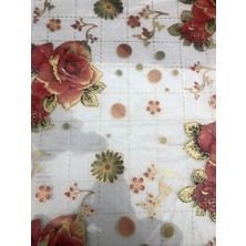 ŞEFAF DESENLİ Masa Örtüsü 70cm X 100cm 1.8mm Pvc Masa Örtüsü Desenli Koruyuc