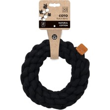 M-Pets Coto Black Rıng 18 cm Örgü Halka Oyuncak