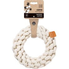 M-Pets Coto Whıte Rıng 18 cm Örgü Halka Oyuncak