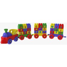 Sole Eğlenirken Öğreten Alfabe Tren Blocks Set - 52 Parça