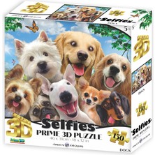 Prime 3D - Köpek Selfie 150 Parça Puzzle 20896