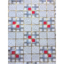 ŞEFFAF DESENLİ MASA ÖRTÜSÜ 1,4 mm 80 cm X 110CM