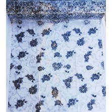 DESENLİ ŞEFFAF MASA ÖRTÜSÜ 1.4mm KALIN PVC KAYMAZ 100 CM X 160 CM