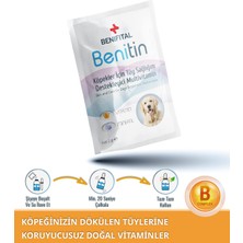 Benitin Köpekler İçin Tüy Sağlığı Destekleyici Multivitamin Süspansiyon Tüy Dökümü Önleyici Biyotin