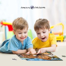 Prime 3D - Aslan Ailesi 500 Parça Yetişkin Puzzle 10161