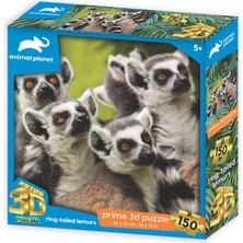 Prime 3D - Lemurlar 150 Parça Puzzle 10895