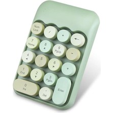 Mi7a Kablosuz Wıreless Numeric Keypad 18 Tuşlu Sayısal Klavye Numpad