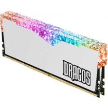 Dragos Sirius Vega M 16GB Ddr4 3200MHZ Beyaz Soğutuculu Rgb Ram