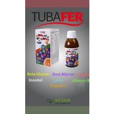 Tubafer Multivitamin Kara Mürver İçeren Sıvı Takviye Edici Gıda
