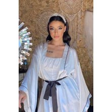 Lasilla Isimli Bride Kimono, Bride Sabahlık