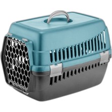 Zampa Kedi Köpek Taşıma Box Renkli Küçük Boy 49X35X32,5 cm