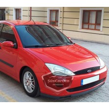 Ford Focus 1 Hb&sedan 1998-2004 Uyumlu Üniversal Laguna Lip Esnek Ön Lip 2 Parça Tampon Altı Dil Karlık Ön Ek