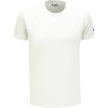 Tombolini Bisiklet Yaka Gri Erkek T-Shirt 61103091