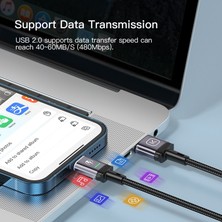 Sourcingasia Kuulaa LED Manyetik Kablo USB Şarj Kablosu Mıknatıs Veri Şarj Cihazı Mikro Kablolar Tel Cep Telefonu Kablosu Kordon (Yurt Dışından)