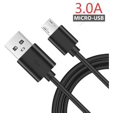 Sourcingasia 0.25/1/1.5/2/3 M Mikro USB Kablosu Hızlı Şarj Veri Kablosu Şarj Adaptörü Samsung Xiaomi Huawei Android Telefon Mikro USB Kabloları (Yurt Dışından)