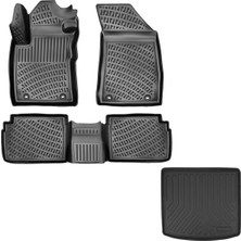 Rizline Mg Zs 3D Havuzlu Paspas ( Benzinli Araç ) + 3D Bagaj Havuzu Üst Kısım Uyumlu 2021 Sonrası - Rizline